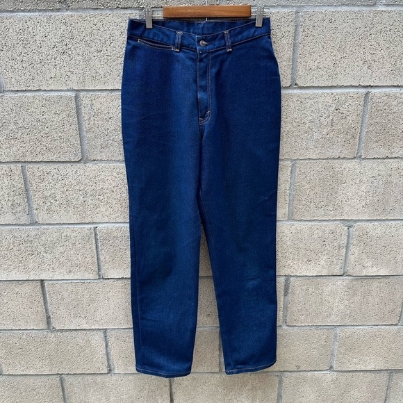 Vintage Levi’s Mom Jeans Indigo Blue Made In The USA Women’s Size 14 ( 29 ) - Picture 2 of 12